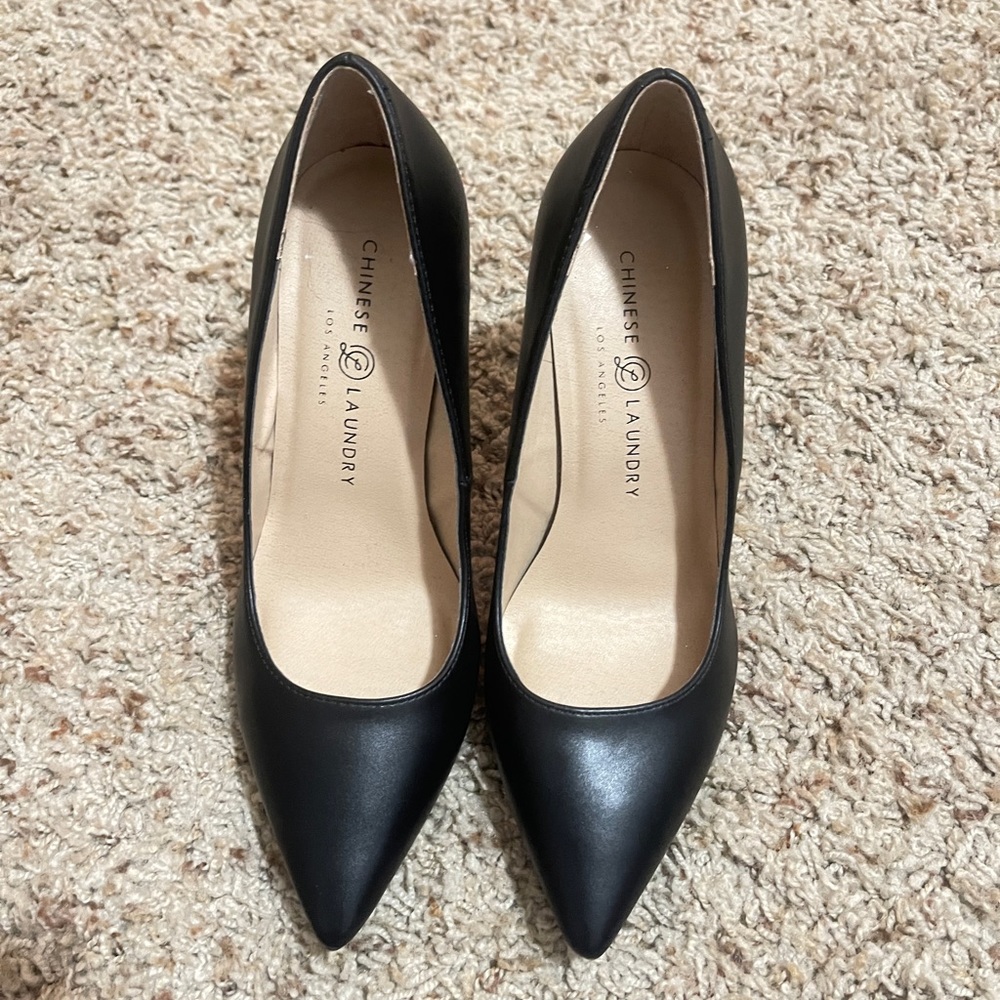 Chinese laundry black heel